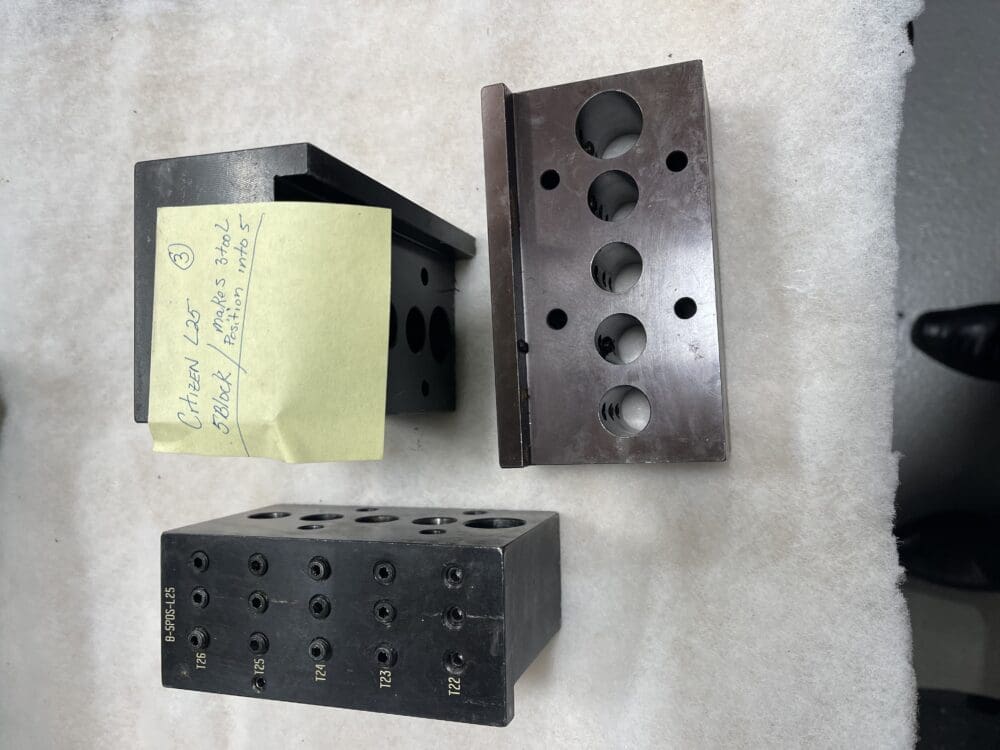 3 to 5 Tool Position Block for L25