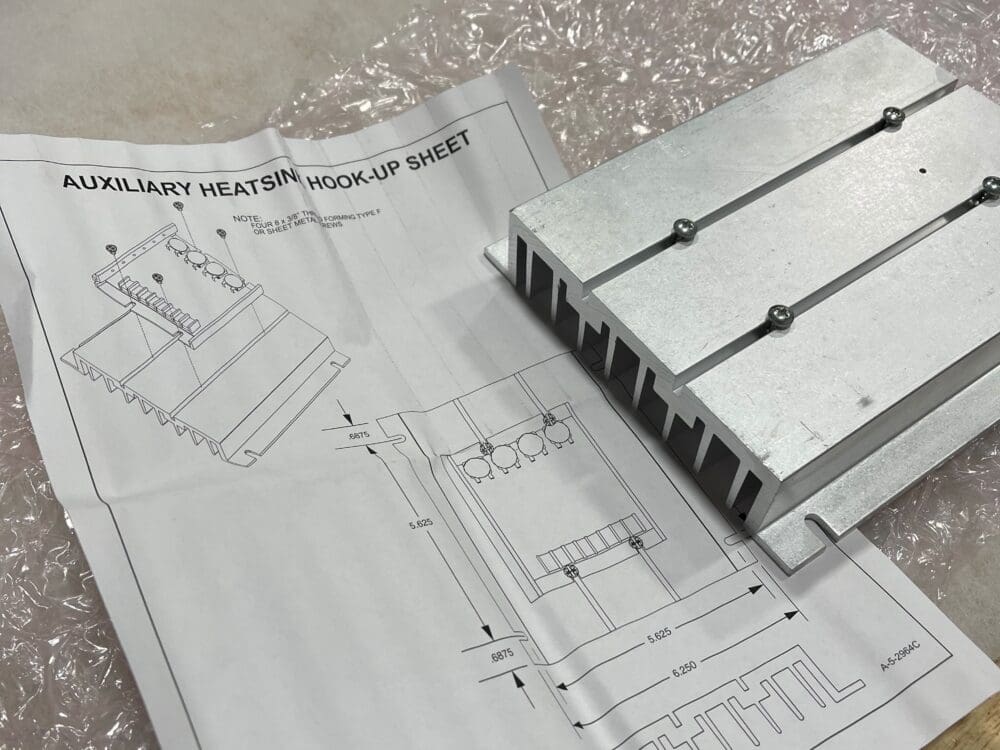 Dart Rotating Board - Heat Sink