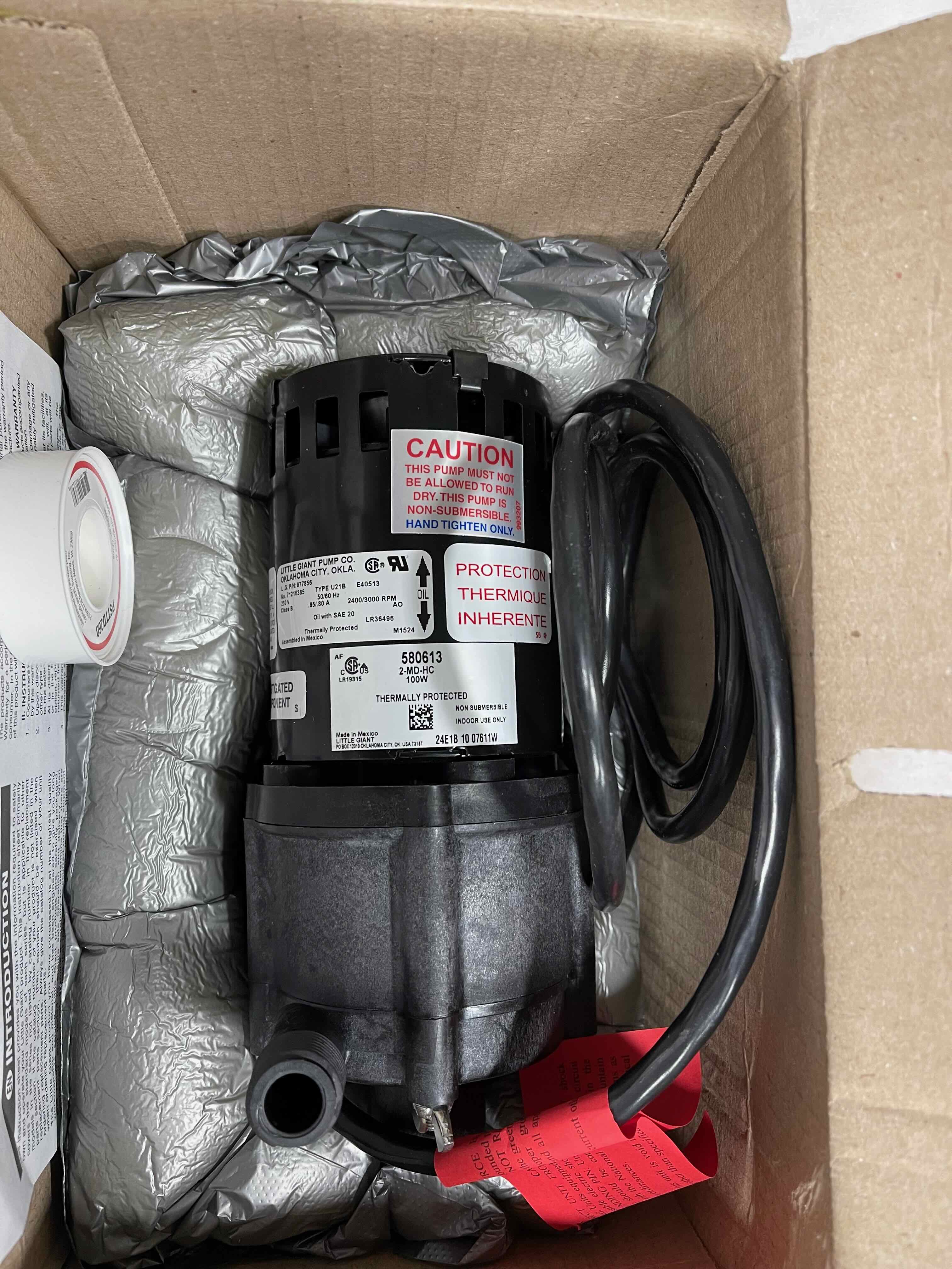 Little Giant Pump U21B / 5801613