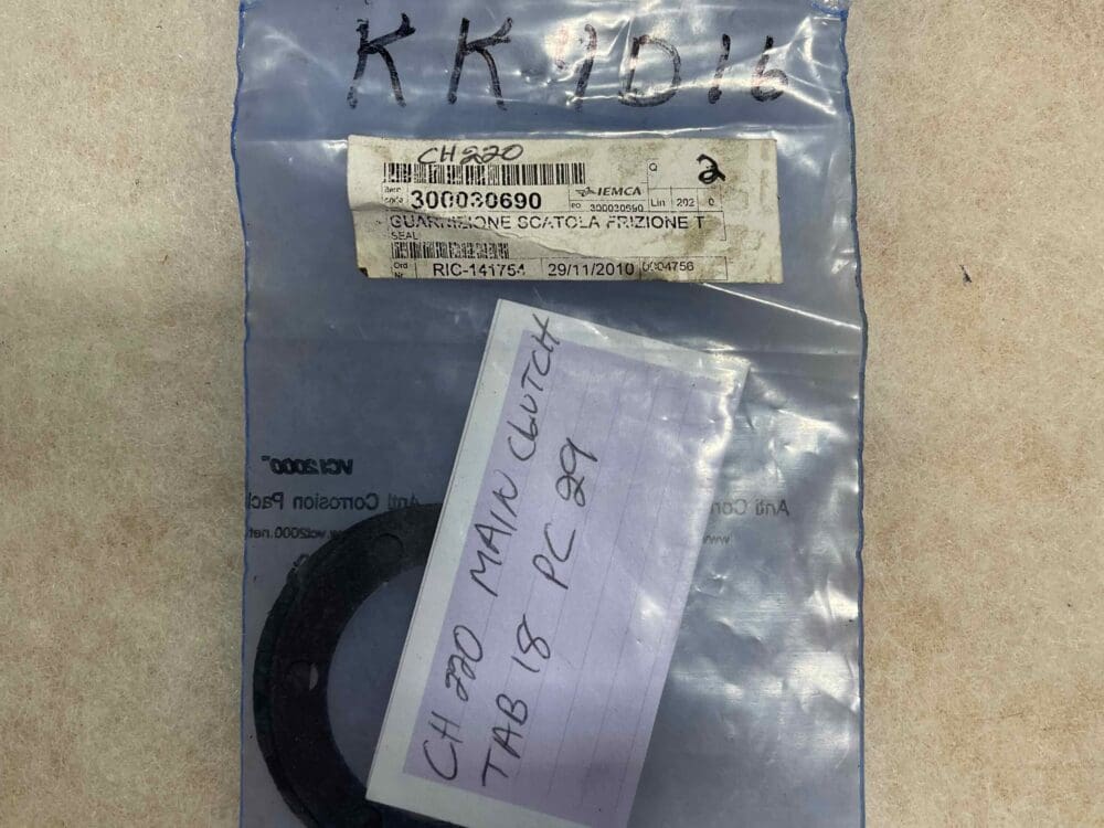 CH 220 Parts - Seals